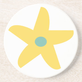 Porta-copos Flor Engraçado