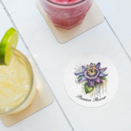 Porta-copos Flor Passivo Púrpura