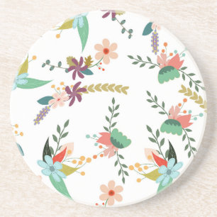 Porta-copos Floral 10
