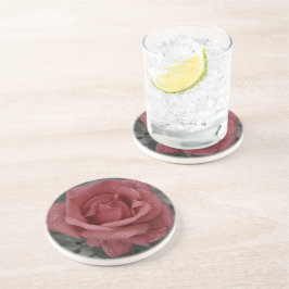 Porta copos Floral Rosa Sandstone - Na moda e durá
