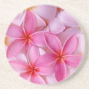 Porta-copos Floral Rosa Suave