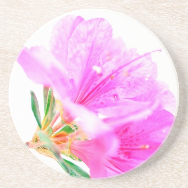Porta copos Floral Suave Rosa (Frente)