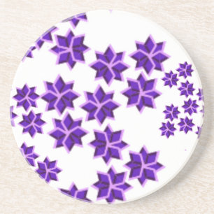 Porta-copos FLORES DE DESEJO lavanda COSTAS DE BEBIDAS - PRESE