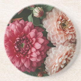 Porta-copos Flores Rosadas Antigas