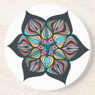 Porta-copos flores selvagens: psicótico colorido