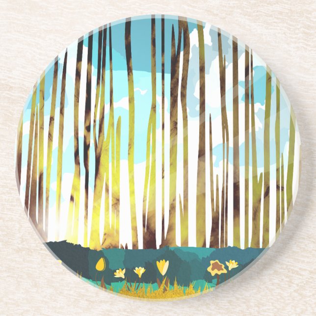 Porta-copos Floresta da Manhã (Frente)