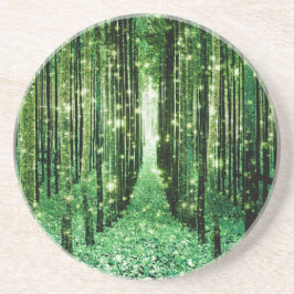 Porta-copos Floresta Mágica Verde Mistério