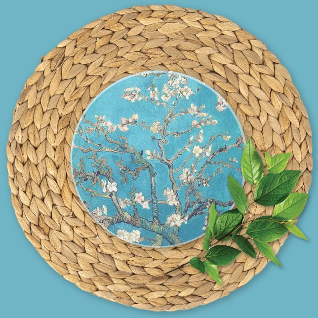 Porta-copos Florestante de Amêndoa Vincent Van Gogh (Criador carregado)