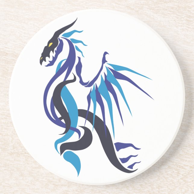 Porta-copos Fogo Dragão (Frente)