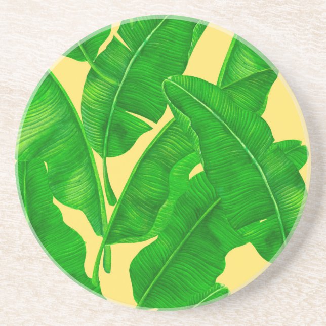 Porta-copos Folhas de bananas (Frente)