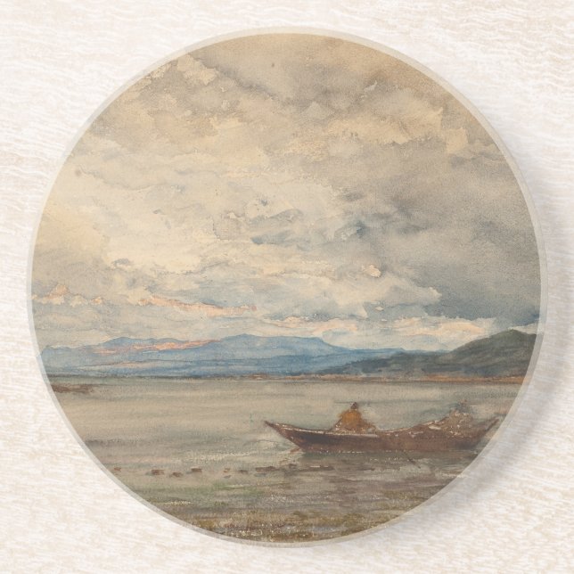 Porta-copos Fos, Environs De Martigues - Félix Ziem (Frente)