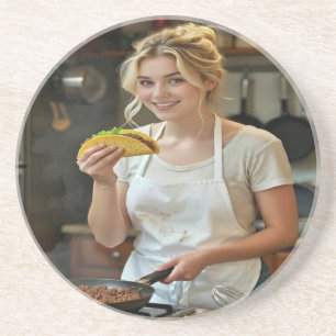Porta-copos Foto de Comer Tacos Personalizar