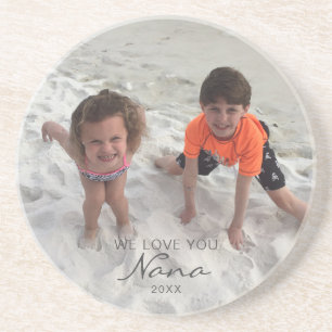 Porta-copos Foto de netos personalizados da Nana 