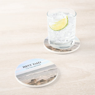 Porta-copos Foto do melhor Pai do Céu Azul do Oceano Atlântico