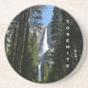 Porta-copos Fotografia da Paisagem de Yosemite Falls e Florest