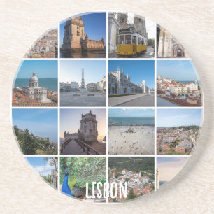 Porta-copos Fotos de Mosaico Lisboa, Portugal