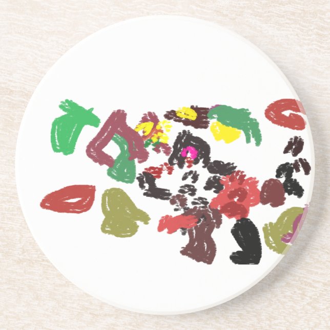 Porta-copos Fox adorável outono (Frente)