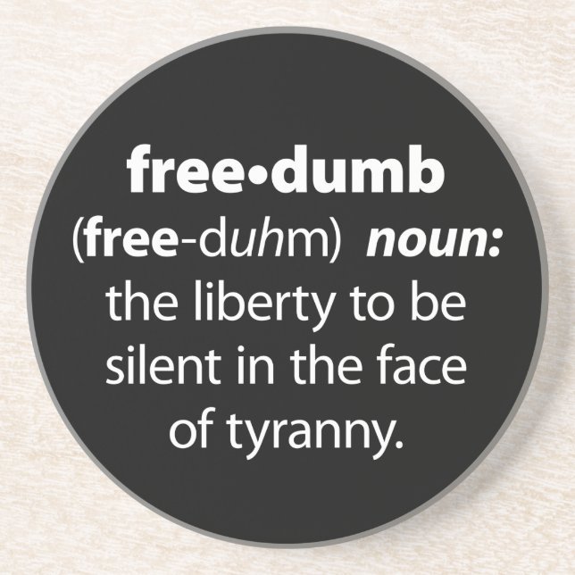Porta-copos Freedumb (Frente)