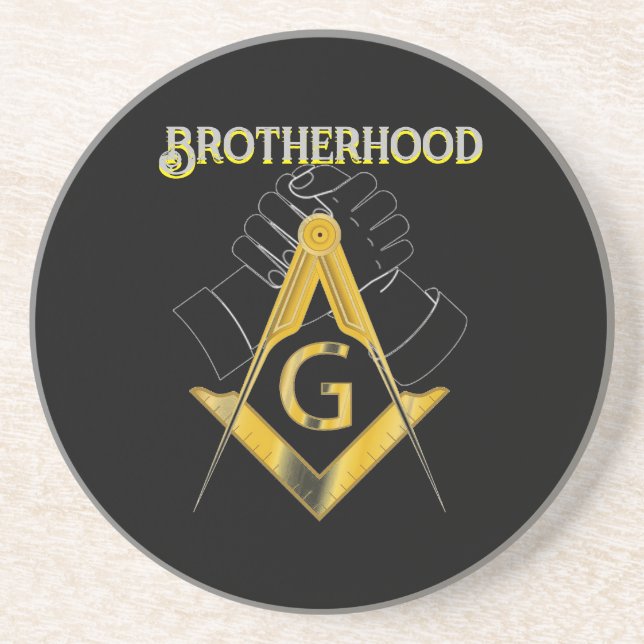 Porta-copos Freemason Brother (Frente)