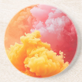 Porta-copos Fumagem fina colorida gerada por AI