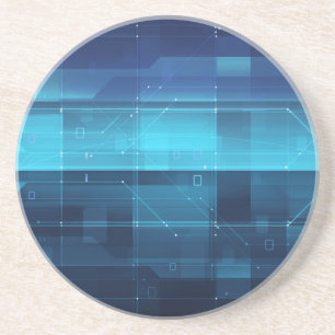 Porta-copos Fundo digital da alta tecnologia
