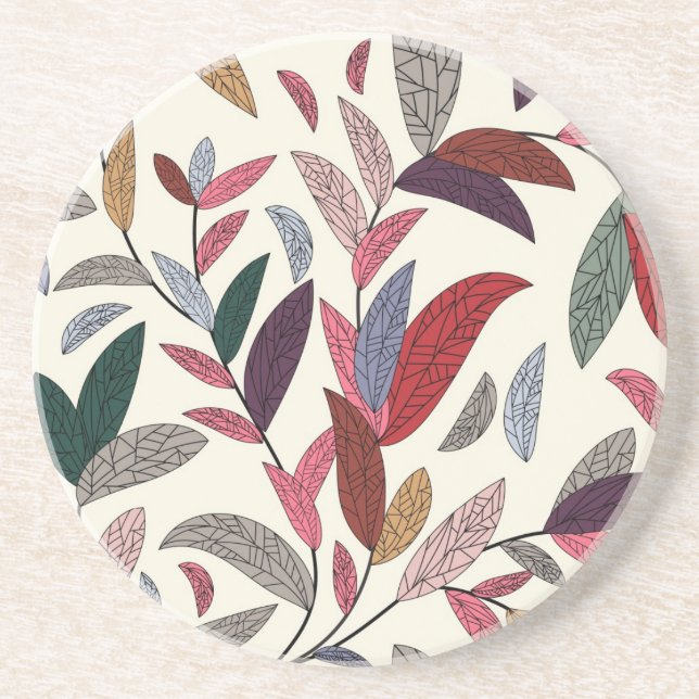 Porta-copos Fundo floral (Frente)