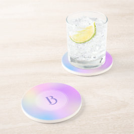 Porta-copos Fundo holográfico colorido