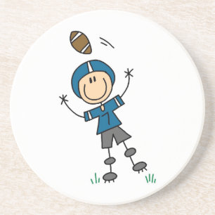 Porta-copos Futebol de Boneco Azul