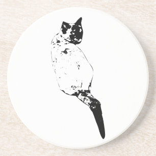 Porta-copos Gato Desencanado, Charme Sutil