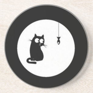 Porta-copos Gato e Peixe (Cat and Fish)