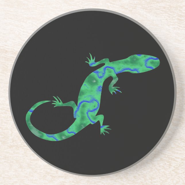 Porta-copos Gecko Verde (Frente)