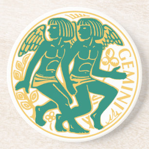 Porta-copos Gemini Sinal do Zodíaco em um