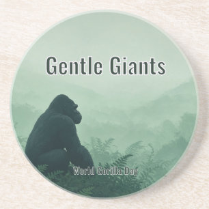 Porta-copos Gentle Giants Dia Mundial do Gorila Coaster