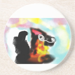 Porta-copos German Shepherd  colorful