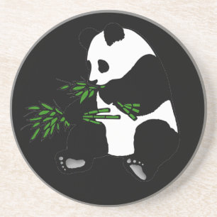 Porta-copos Giant Panda Come Bamboo Black