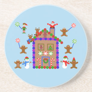 Porta-copos Gingerbread House #2 Coaster
