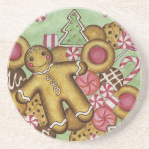 Porta-copos Gingercake Cookies Natal Gift 
