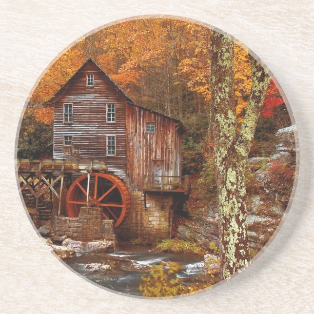 Porta-copos Glade Creek Grist Mill (Frente)
