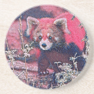 Porta-copos GlitzyAnimal_RedPanda_005