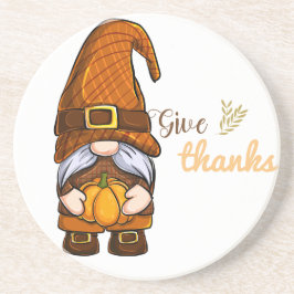 Porta-copos Gnomos dá obrigados