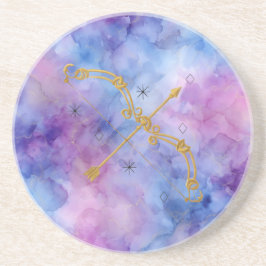 Porta-copos Golden Sagittarius