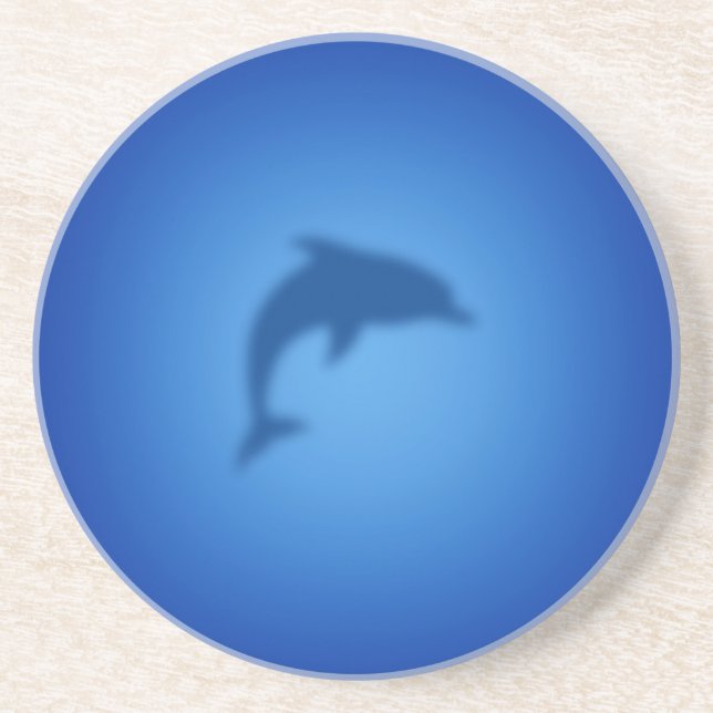 Porta-copos Golfinho-azul (Frente)