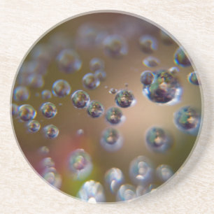 Porta-copos Gotas de água em movimento