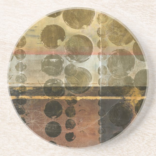 Porta-copos Gotas Verdes Circulantes (Frente)