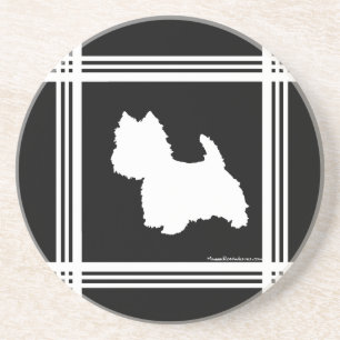 Porta-copos Gráfico Preto