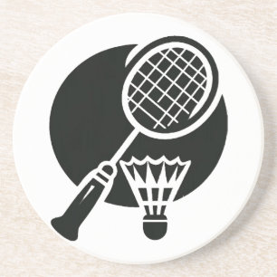Porta-copos Gráficos de Badminton