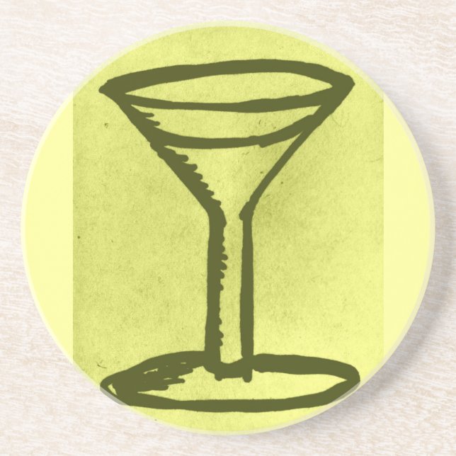 PORTA COPOS GRANDE DO IMPRESSÃO DE MARTINI (Frente)