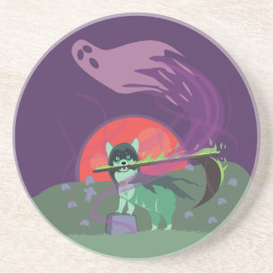 Porta-copos Grim Reaper Puppy