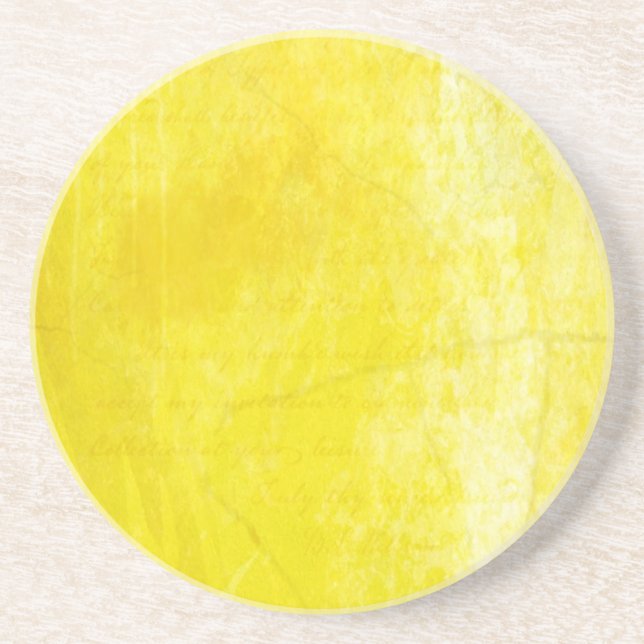 Porta-copos Gritty Yellow (Frente)