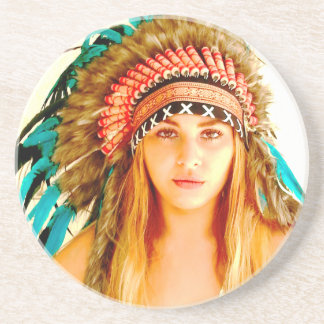 Porta-copos Guerreiro indiano